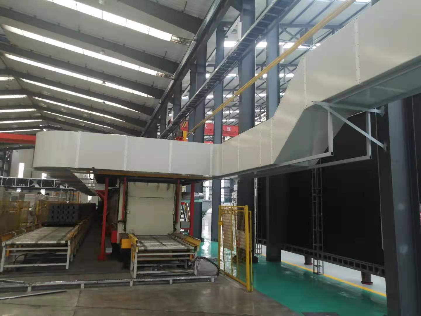 廊坊火腿加工车间散热降温设备案例