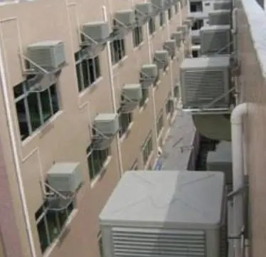 汽车电器系统车间降温空调安装