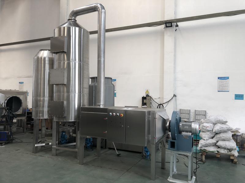 车间水膜除尘器吸附粉尘废气